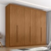 Guarda Roupa Casal 6 Portas 4 Gavetas Monumento 272 cm Cinamomo ZANZ