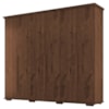 Guarda Roupa Casal 6 Portas 5 Gavetas Rest 273 cm Jacaranda ZANZ
