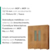 Guarda Roupa Casal 6 Portas Com Espelho 201 cm Porto Bello Cedro RUDK