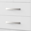 Guarda Roupa Casal 6P 2G Moden 150 cm 3562 Branco Flex INCP