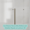 Guarda Roupa Casal 7 Portas 258 cm ATN RG040 Branco Neve MXM