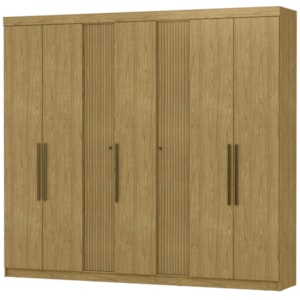 Guarda Roupa Casal 7 Portas 258 cm ATN RG040 Marrocos MXM