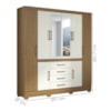 Guarda Roupa Casal 8 Portas 201 cm Napole Atacama Off White ARMoveis
