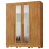 Guarda Roupa Casal Com Espelho 4 Portas 159 cm Domus Cedro RUDK