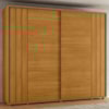 Guarda Roupa Casal Dali 2 Portas Deslizante 278 cm Cinamomo Madetec