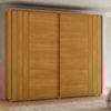 Guarda Roupa Casal Dali 2 Portas Deslizante 278 cm Cinamomo Madetec