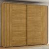 Guarda Roupa Casal Dali 2 Portas Deslizante 278 cm Cumaru Madetec