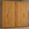 Guarda Roupa Casal Miro 6 Portas 250 cm Cinamomo Madetec