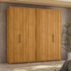 Guarda Roupa Casal Miro 6 Portas 250 cm Cinamomo Madetec