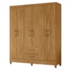 Guarda Roupa Casal Panama 6P 153 cm Freijo Moval