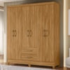 Guarda Roupa Casal Panama 6P 153 cm Freijo Moval
