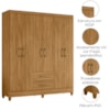 Guarda Roupa Casal Panama 6P 153 cm Freijo Moval