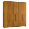 Guarda Roupa Casal Veronese 6 Portas 230 cm Cinamomo Madetec