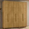 Guarda Roupa Casal Veronese 6 Portas 230 cm Cumaru Madetec