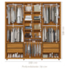 Guarda Roupa Casal Veronese 6 Portas 230 cm Cumaru Madetec