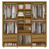 Guarda Roupa Casal Veronese 6 Portas 230 cm Cumaru Madetec