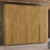 Guarda Roupa Casal Volpi 6 Portas MDF 278 cm Cumaru Madetec