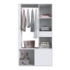 Guarda Roupa Closet 183X100cm Branco PRODDY