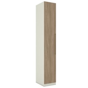 Guarda Roupa Modulado 1 Porta 241x40 cm Seletto Areia Jequitiba Henn