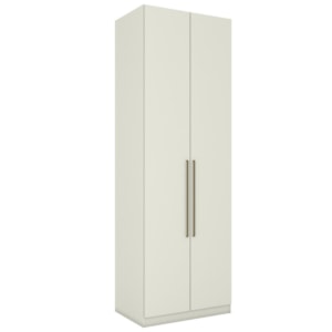 Guarda Roupa Modulado 2 Portas 241x80 cm Seletto Areia Henn