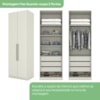 Guarda Roupa Modulado 2P 3G 241x80 cm Seletto Areia Henn