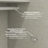Guarda Roupa Modulado 2P 3G 241x80 cm Seletto Areia Henn