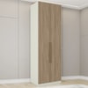 Guarda Roupa Modulado 2P 3G 241x80 cm Seletto Areia Jequitiba Henn