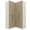 Guarda Roupa Modulado 3 Pecas 241x120 cm Seletto Areia Jequitiba Henn