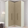 Guarda Roupa Modulado 3 Pecas 241x120 cm Seletto Areia Jequitiba Henn