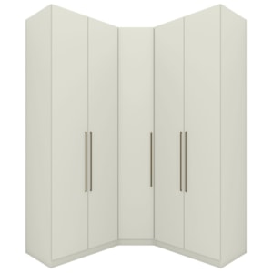 Guarda Roupa Modulado 3 Pecas 241x162 cm Seletto Areia Henn