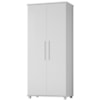 Guarda Roupa Multiuso 2 Portas 189x82 cm Portugal Branco RUDK