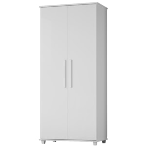 Guarda Roupa Multiuso 2 Portas 189x82 cm Portugal Branco RUDK