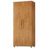 Guarda Roupa Multiuso 2 Portas 189x82 cm Portugal Cedro RUDK