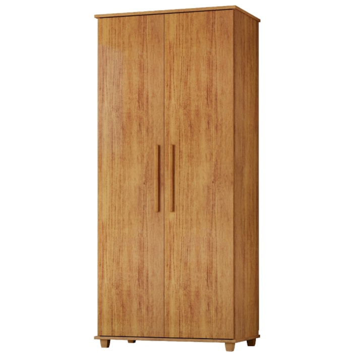 Guarda Roupa Multiuso 2 Portas 189x82 cm Portugal Cedro RUDK