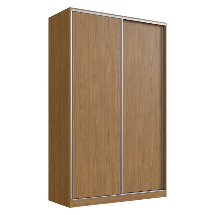 Guarda Roupa Solteiro RC2004 MDF 2 Portas 147 cm Freijó Natura NOVAM