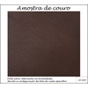 Kit 02 Poltronas Decorativa Braford 2042 Couro Legitimo Leather Bordo Toro Bianco