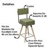 Kit 06 Cadeiras Barcell Corano Verde Sone