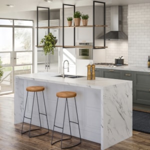 Kit 2 Banqueta E Prateleira Teto Peroba Demol Preto Aurum DHom Kit 2 Banqueta E Prateleira Teto Peroba Demol Preto Aurum DHom