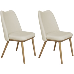 Kit 2 Cadeira Estofada Macrame Pes Madeira Amendoa Nacc Kit 2 Cadeira Estofada Macrame Pes Madeira Amendoa Nacc