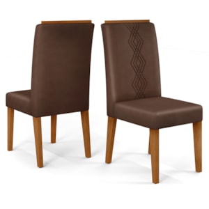 Kit 2 Cadeiras De Jantar Estofadas Yasmin Veludo Moca Freijo Dj Moveis Kit 2 Cadeiras De Jantar Estofadas Yasmin Veludo Moca Freijo Dj Moveis