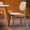 Kit 2 Cadeiras Sala De Jantar Detroit Linho Areia Tebar
