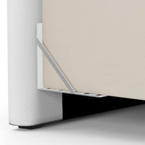 Kit 2 Frame Suporte Adaptador de Cabeceira Metalico Artte