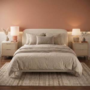 Kit 2 Mesa de Cabeceira Madeira Macica Taeda 52 cm 3300U Tauari Festra