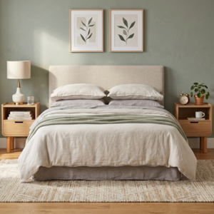 Kit 2 Mesas De Cabeceira 1 Gaveta 40 cm 28093 Aura Hanover Artesano