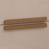 Kit 2 Mesas de Cabeceira Dhara 2 Gavetas 51 cm Carvalho Fendi Moval
