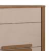 Kit 2 Mesas de Cabeceira Dhara 2 Gavetas 51 cm Carvalho Fendi Moval