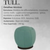 Kit 2 Puff Puf Para Sala Base Metal Chocolate Tull SL 946 Veludo Peer