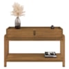 Kit Buffet Aparador 4 Portas 2 Gavetas Lizz Cedro DCASA