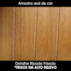Kit Cozinha 5 Portas 2 Gavetas 115x188 cm Sicilia Medio Freijo Off Ripado Frisado POLIMAN