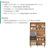 Kit Cozinha 6 Portas 2 Gavetas 120 cm Prisma Cinamomo Preto ZANZ